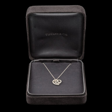 Pre-Owned Tiffany & Co. Diamond Heart Pendant