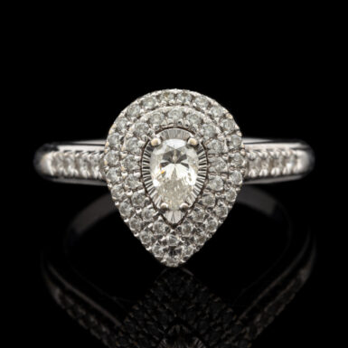 Pre-Owned Pear-Shaped Diamond Ring in 14K