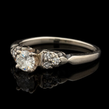 Pre-Owned .32 Carat Diamond Ring in 14K White Gold