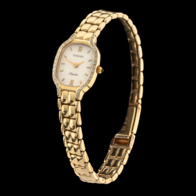 Pre-Owned 14K Diamond Ladies Tissot Watch