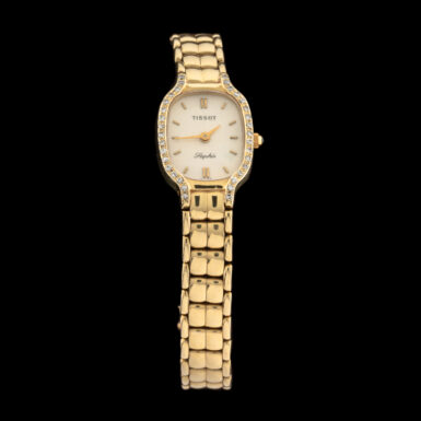 Pre-Owned 14K Diamond Ladies Tissot Watch