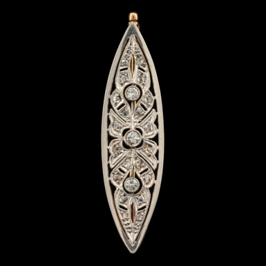 Antique Platinum & Diamond Brooch