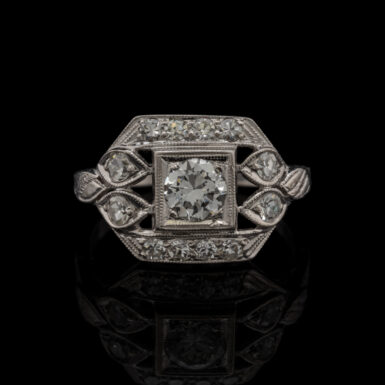 Antique Platinum & Diamond Ring