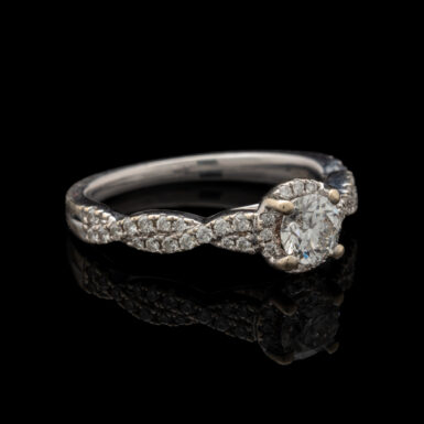 Pre-Owned .76 ct tw Leo Diamond Engagement Ring