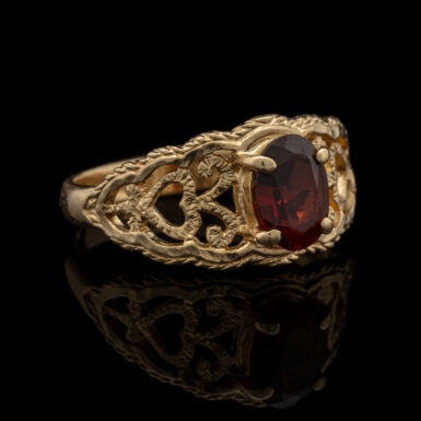 Pre-Owned 14K Garnet Ring