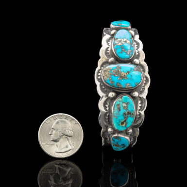 Pre-Owned Native American Turquoise Cuff Bracelet