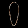 Antique Platinum & 15K Rose Gold Watch Fob Chain