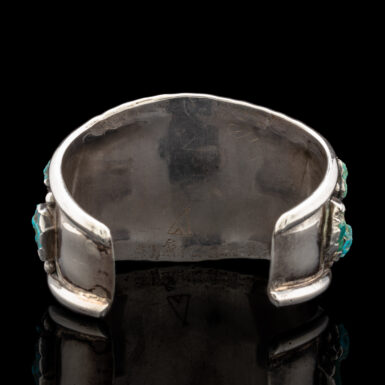 Pre-Owned Navajo Turquoise Nugget Cuff Bracelet