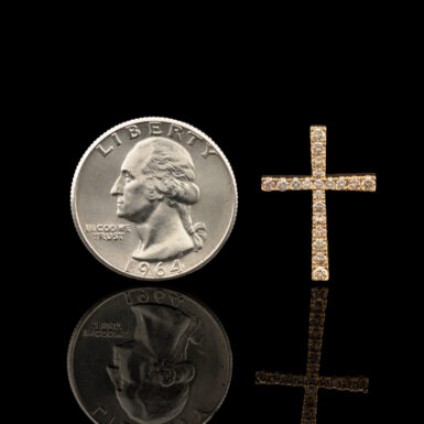 Pre-Owned Diamond Cross in 10K