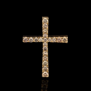 Pre-Owned Diamond Cross in 10K