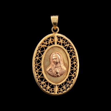 Pre-Owned 14K Madonna Pendant