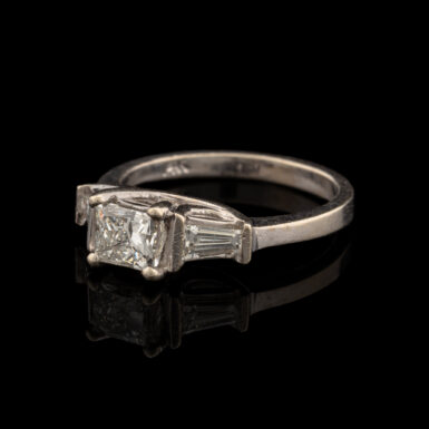 Pre-Owned 1.40 Carat tw Diamond Ring in 14K White Gold