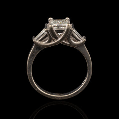 Pre-Owned 1.40 Carat tw Diamond Ring in 14K White Gold