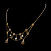 Antique Art Nouveau Citrine & Pearl Necklace