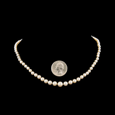 Vintage Cultured Pearl Necklace