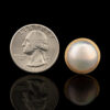Pre-Owned Mabe Pearl Pendant in 14K