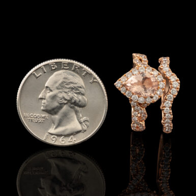 Pre-Owned Morganite & Diamond Wedding Set