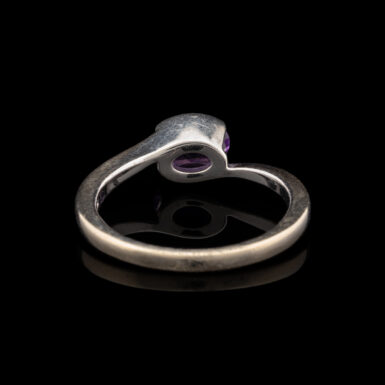 Pre-Owned Amethyst Ring in 14K White Gold