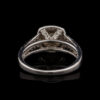 Pre-Owned 1.46 Carat tw White Gold Diamond Halo Ring
