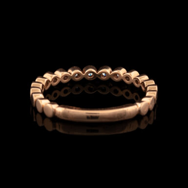 Pre-Owned Diamond Band in 14K Rose Gold