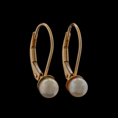 Pre-Owned Pearl Earrings in 14K