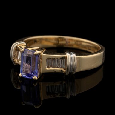 Pre-Owned Tanzanite & Diamond Ring