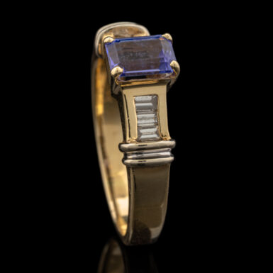Pre-Owned Tanzanite & Diamond Ring