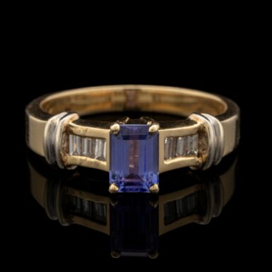 Pre-Owned Tanzanite & Diamond Ring