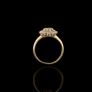 Pre-Owned Antique Diamond Cluster Ring