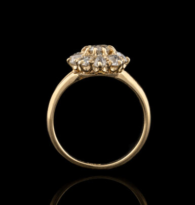 Pre-Owned Antique Diamond Cluster Ring