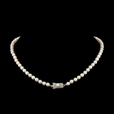 Vintage Mikimoto Pearl Necklace