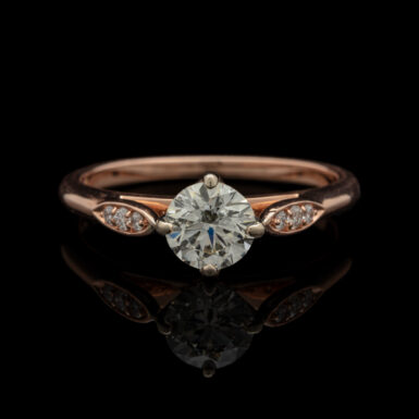 Pre-Owned 1 Carat tw Diamond Ring in 14K Rose Gold