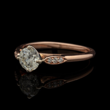 Pre-Owned 1 Carat tw Diamond Ring in 14K Rose Gold