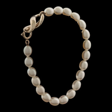 Tiffany & Co. Pre-Owned Fresh Water Pearl Infinity Bracelet