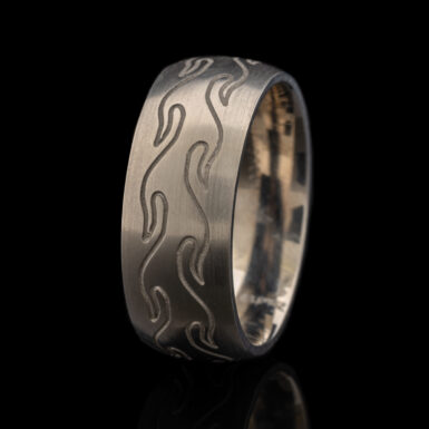Pre-Owned Lashbrook Titanium Ring