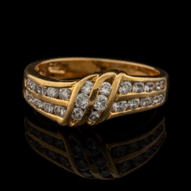 Pre-Owned Channel Set Diamond Band in 18K