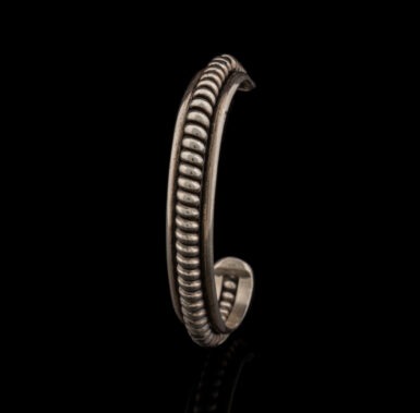 Pre-Owned Sterling Silver Baby Bracelet