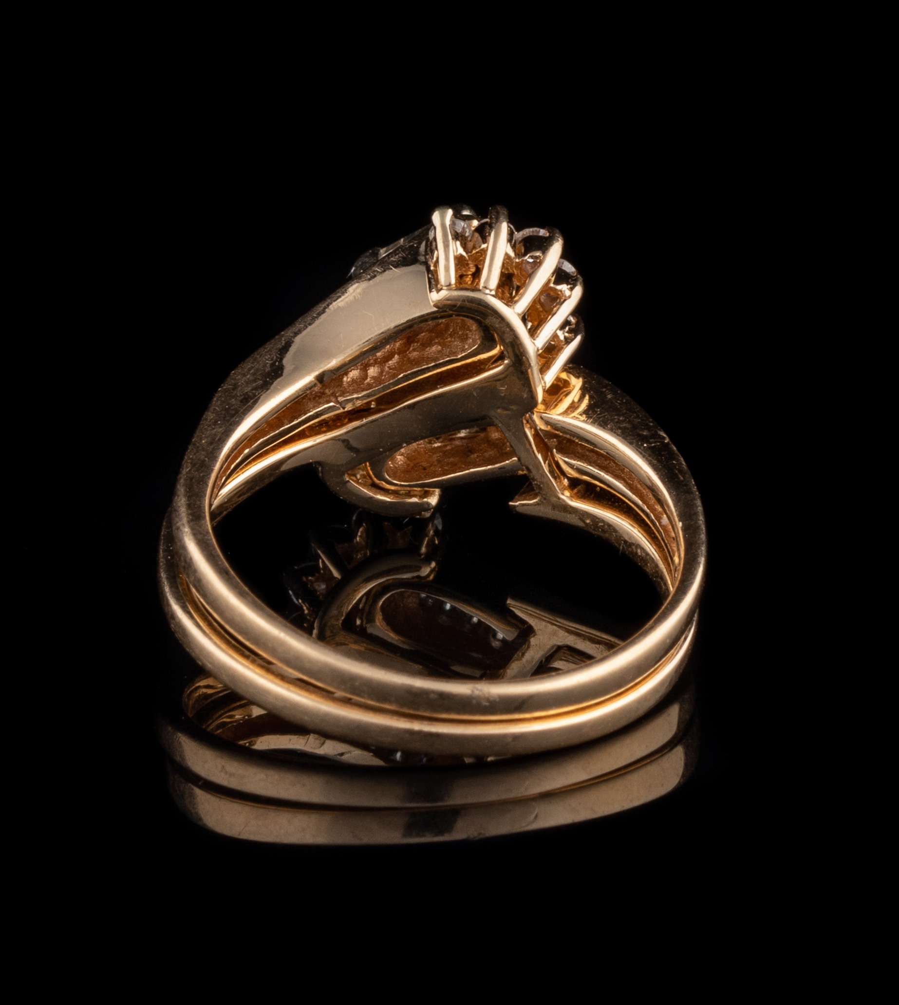 Pre-Owned 14K Diamond Wedding Set - Image 4