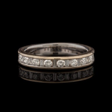 Pre-Owned .70 Carat tw Diamond Band in 14K White Gold