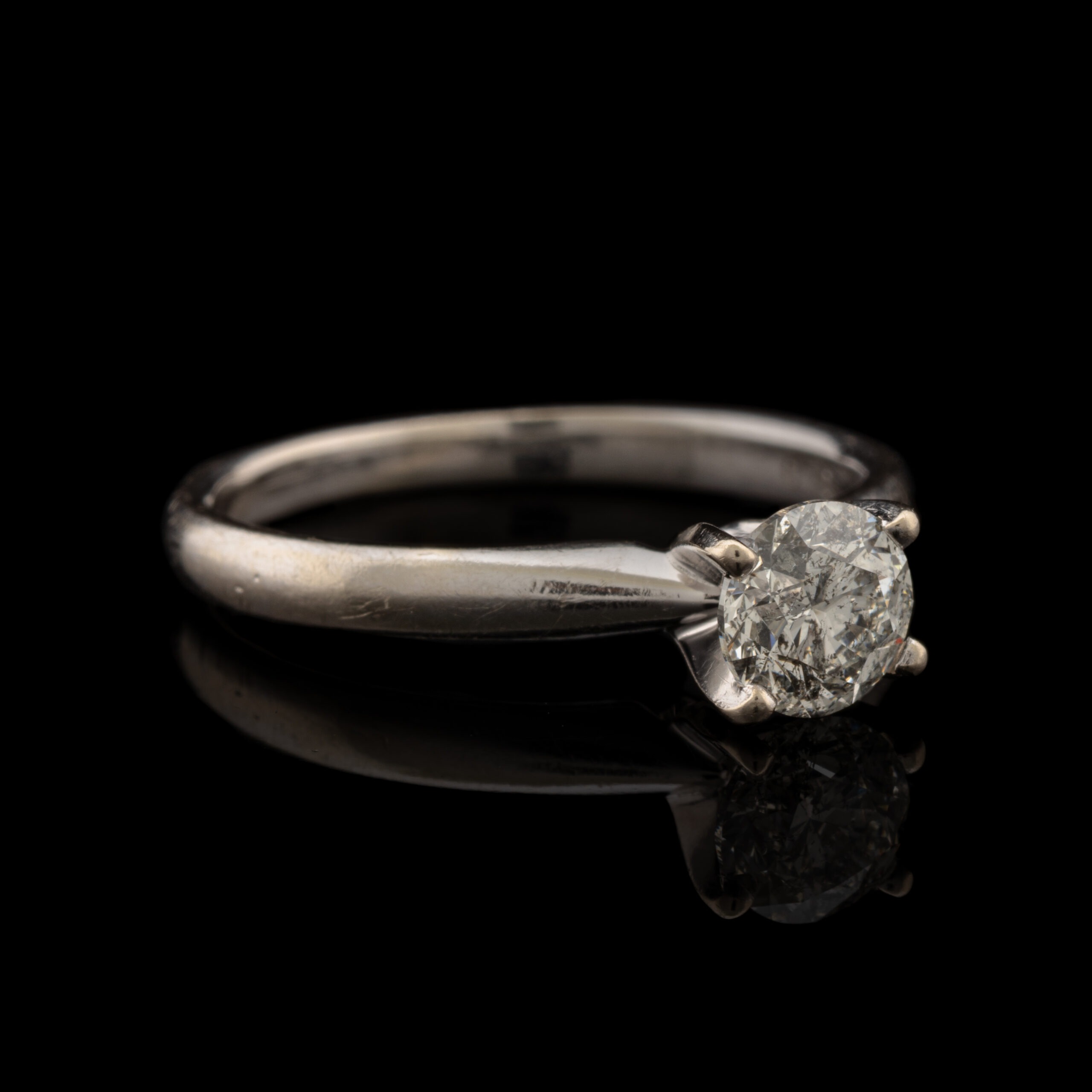 Pre-Owned Diamond Solitaire in 14K White Gold
