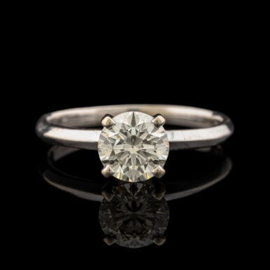 Pre-Owned 1.16 Carat Diamond Ring in 14K White Gold