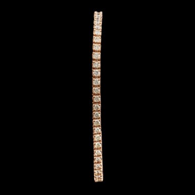 Pre-Owned 4.0 Carat tw Diamond Tennis Bracelet in 10K Rose Gold