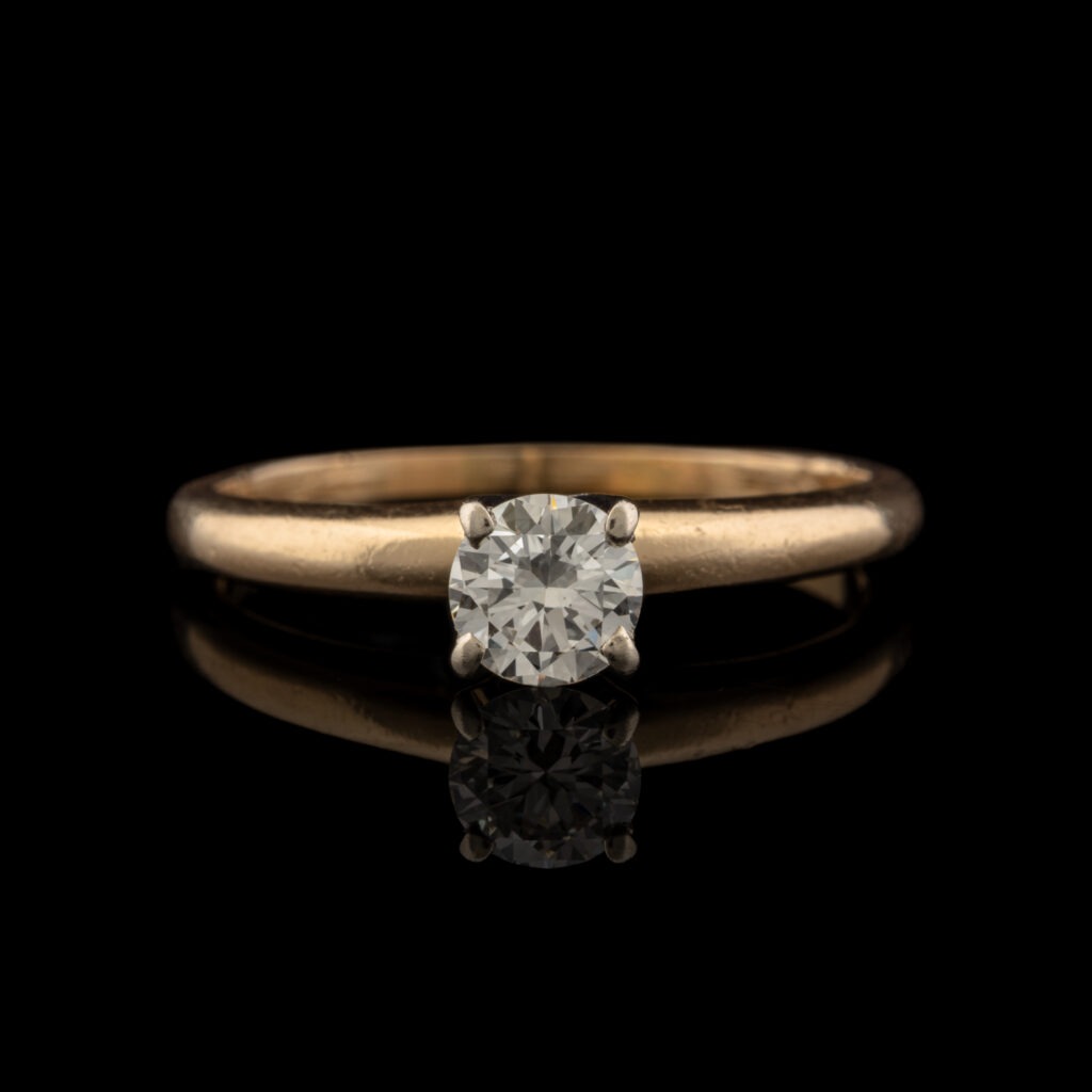 Pre-Owned .43 Carat Diamond Solitaire Ring in 14K