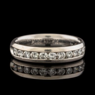 Pre-Owned Diamond Band in Platinum