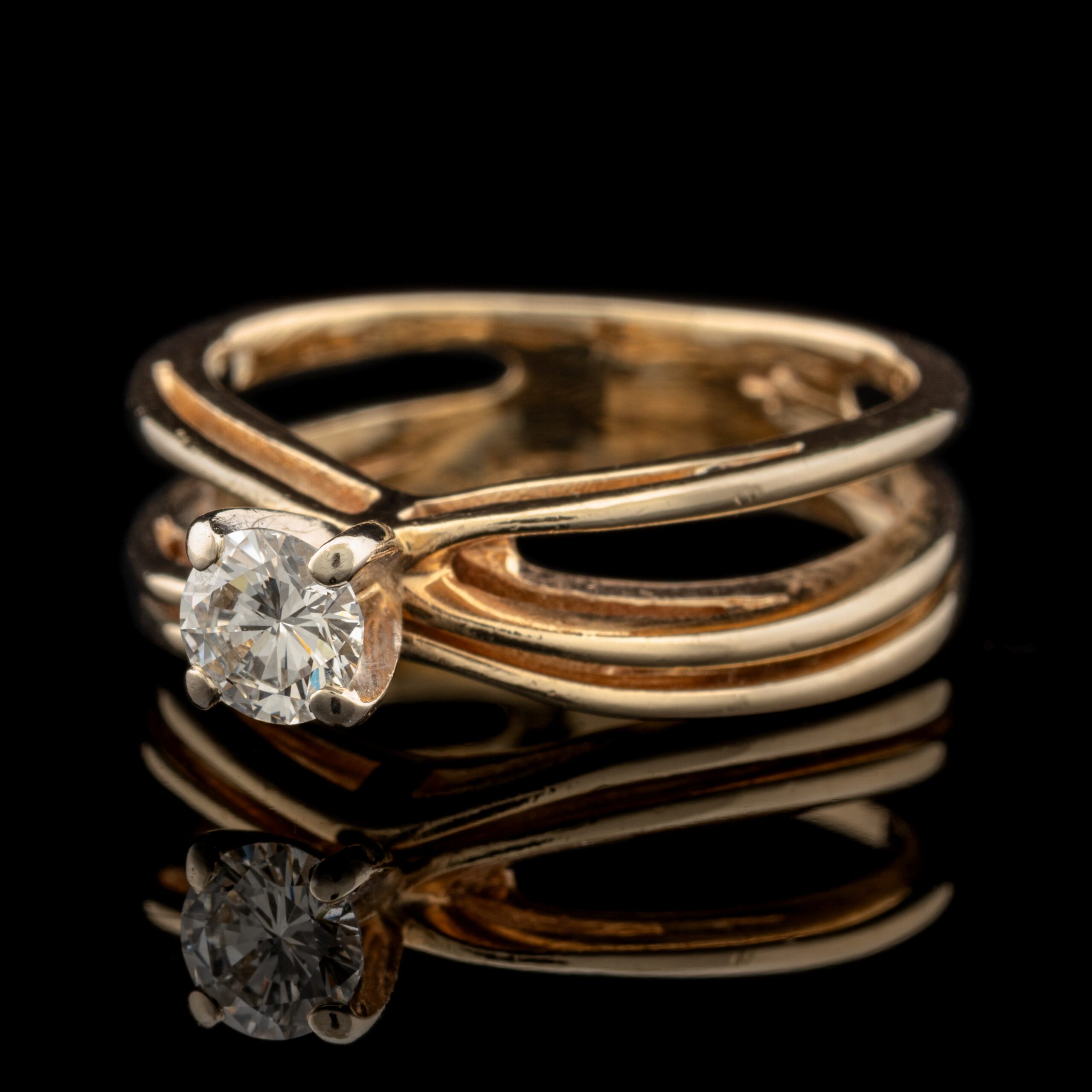 Pre-Owned Diamond Wedding Set in 14K