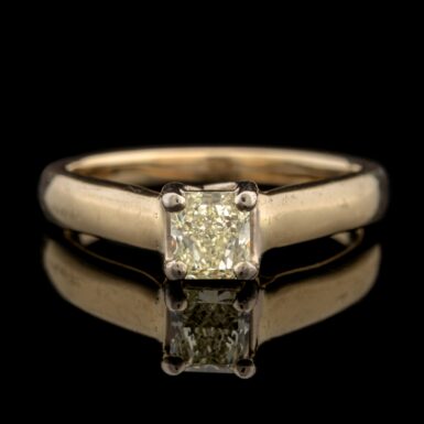 Pre-Owned Radiant Diamond Ring in 14K