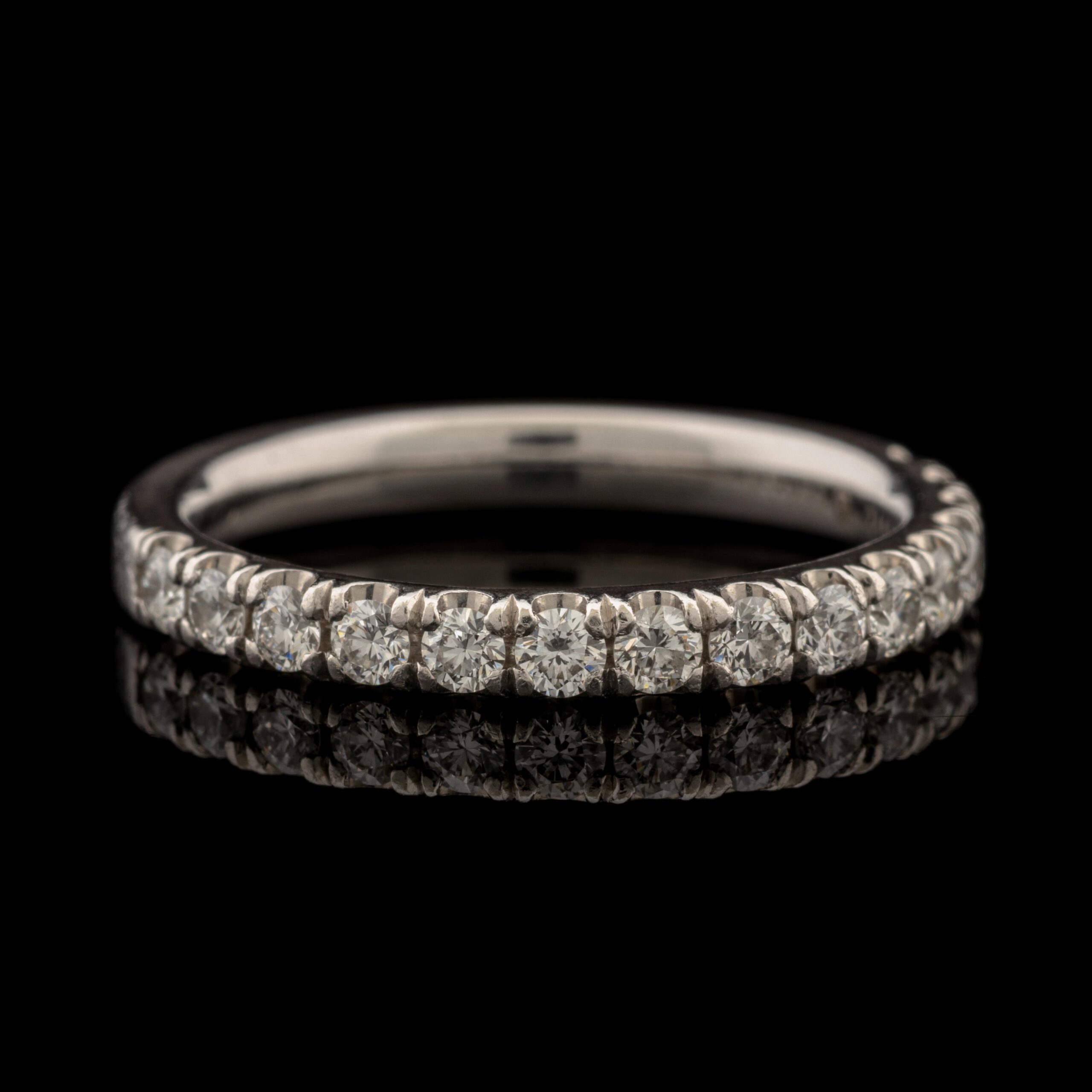 Pre-Owned Diamond Band in Platinum