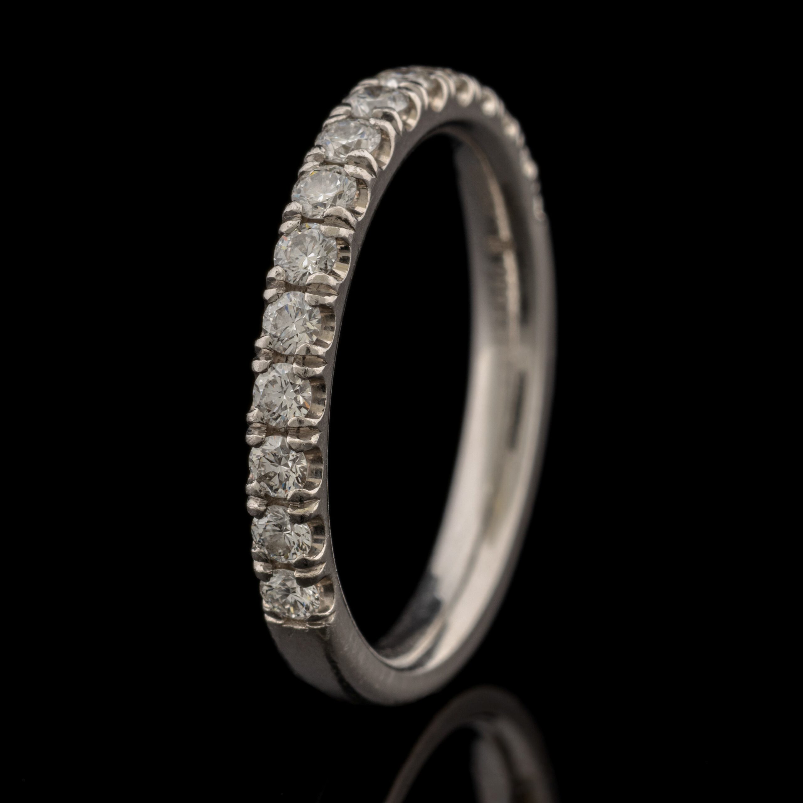Pre-Owned Diamond Band in Platinum