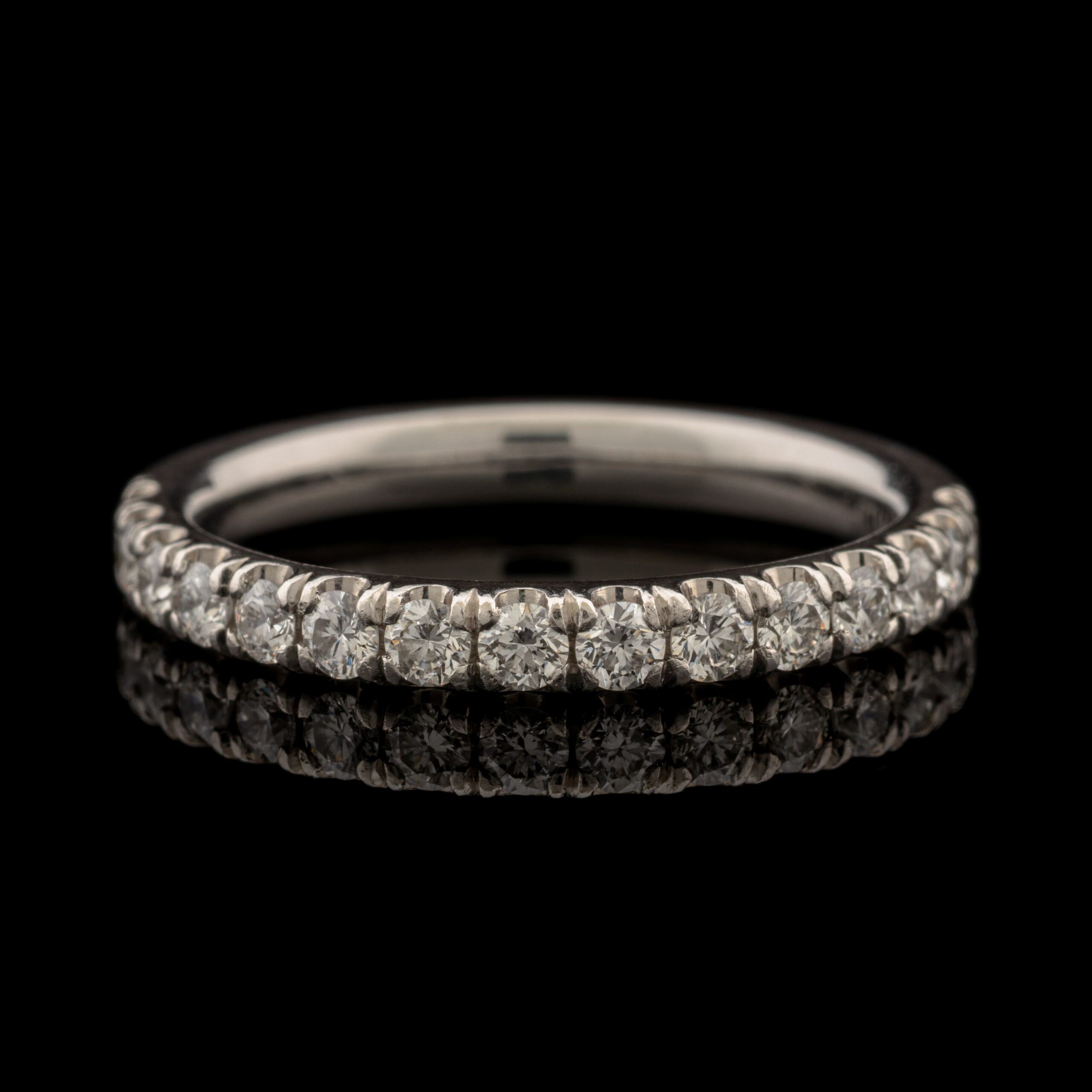 Pre-Owned Diamond Band in Platinum