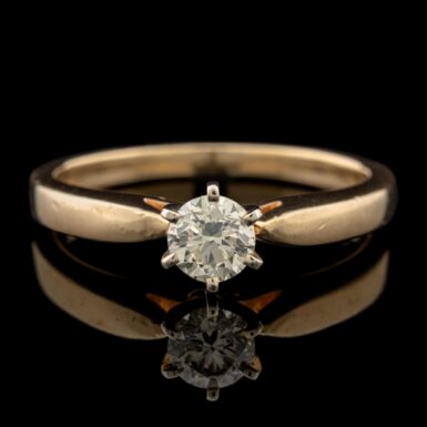 Pre-Owned .53 Carat Solitaire Ring in 14K